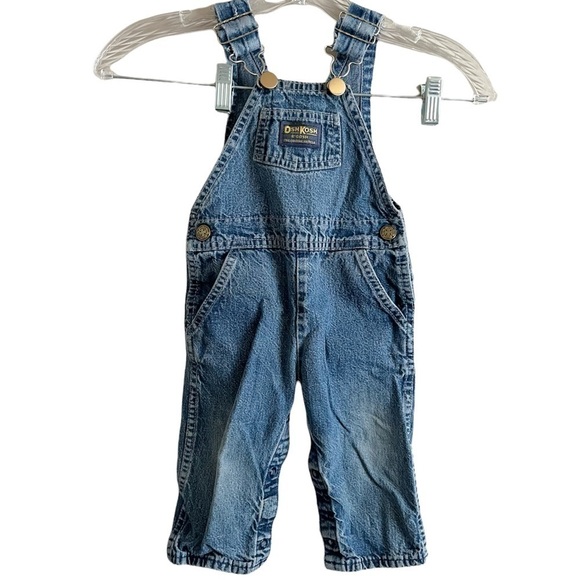 Vintage OshKosh B’Gosh Toddler Denim Overalls - Picture 1 of 7